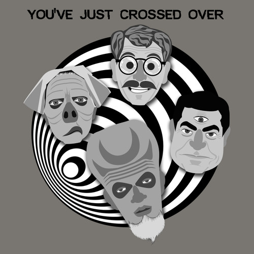 THE TWILIGHT ZONE - YOU'VE JUST CROSSED OVER - Short-Sleeve Unisex T-Shirt