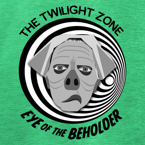 TWILIGHT ZONE - EYE OF THE BEHOLDER - Short-Sleeve Unisex T-Shirt