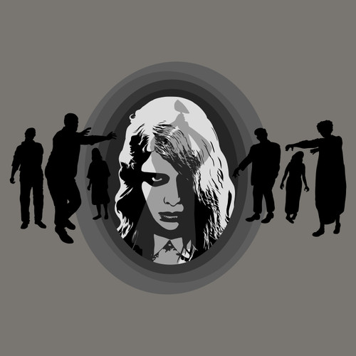 THEY'RE COMING TO GET YOU, BARBARA (B&W) - Short-Sleeve Unisex T-Shirt