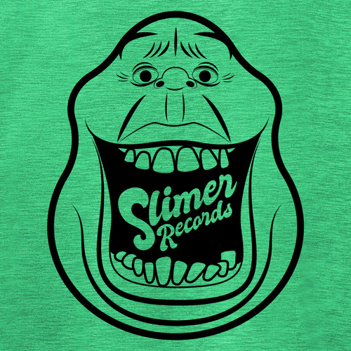 GHOSTBUSTERS - SLIMER RECORDS - Short-Sleeve Unisex T-Shirt