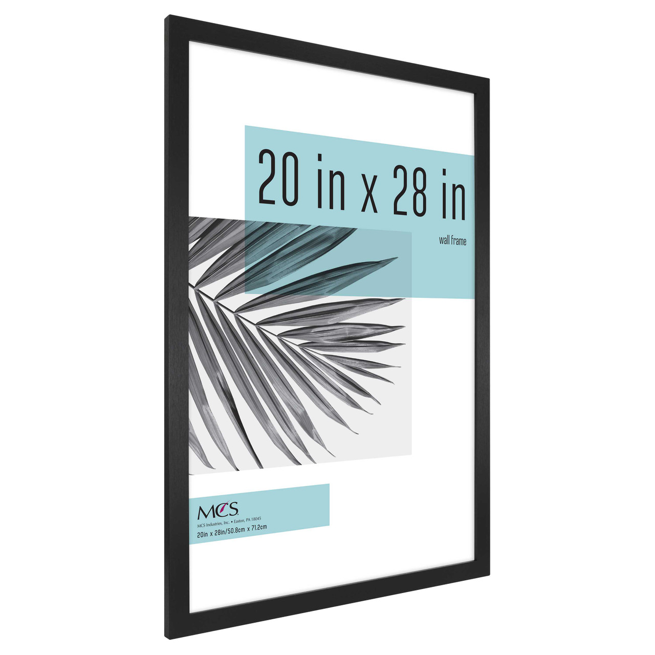 Studio Gallery 20X28 Poster Frame Black Woodgrain 63741