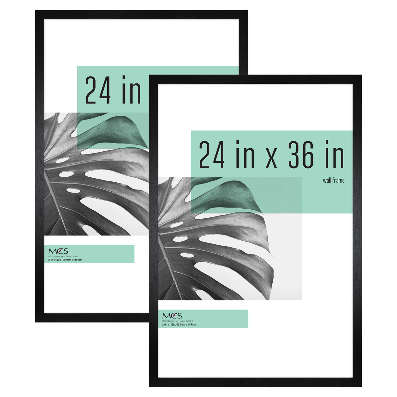Marcosページ Studio Gallery 24X36 Poster Frame Black Woodgrain (2-Pack) 63821