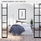 MCS Marseille 27x40 Movie Poster Frame, Black Photo Frame for Wall-Mounted Vertical or Horizontal Display