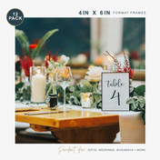 MCS Format 4x6 Picture Frame 12-Pack, Black Photo Frame for Wall-Mounted or Tabletop Vertical or Horizontal Display