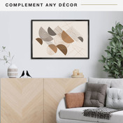 MCS Trendsetter 24x36 Poster Frame, Black High-Gloss Photo Frame for Wall-Mounted Vertical or Horizontal Display