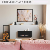 MCS Foundation 24x30 Poster Frame, Traditional Black Photo Frame for Wall-Mounted Vertical or Horizontal Display