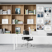 MCS Format 8.5x11 Diploma Frame 12-Pack, Black Photo Frame for Wall-Mounted or Tabletop Easel Display with Documents and Certificates