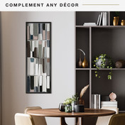 MCS Trendsetter 13.5x40 Poster Frame, Black High-Gloss Photo Frame for Wall-Mounted Vertical or Horizontal Display