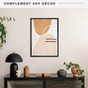 MCS Trendsetter 20x28 Poster Frame, Black High-Gloss Photo Frame for Wall-Mounted Vertical or Horizontal Display