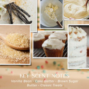 Havenwick Vanilla Buttercream 22oz Soy Blend Jar Candle, Long-Lasting Fragrance, Large Glass Jar Candle for Home & Gifting