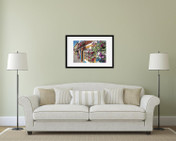 MCS 20x30 Puzzle Frame 1-Pack, Black Finish, Wall-Mounted Vertical or Horizontal Display for Finished Puzzles