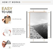 MCS Original 18x24 Poster Frame 2-Pack, Black Finish, Wall-Mounted Vertical or Horizontal Display