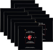 MCS Format 4x4 Picture Frame 12-Pack, Black Finish, Wall-Mounted or Tabletop Vertical or Horizontal Display