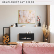 MCS Foundation 24x30 Poster Frame 1-Pack, Traditional Brass Finish, Wall-Mounted Vertical or Horizontal Display