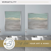 MCS Foundation 24x30 Poster Frame 1-Pack, Traditional Brass Finish, Wall-Mounted Vertical or Horizontal Display