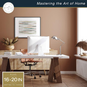 MCS Master & Co. Foundry Metal 16x20 Picture Frame 1-Pack, Black Finish, Wall-Mounted Vertical or Horizontal Display