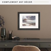 MCS Studio Gallery 11x14 Picture Frame 1-Pack, Black Woodgrain Finish, Wall-Mounted Vertical or Horizontal Display