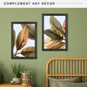 MCS Studio Gallery 12x18 Picture Frame 2-Pack, Black Woodgrain Finish, Wall-Mounted Vertical or Horizontal Display