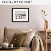 MCS Studio Gallery 16x20 Picture Frame 1-Pack, Black Woodgrain Finish, Wall-Mounted Vertical or Horizontal Display