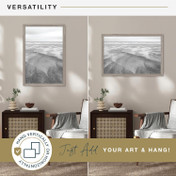 MCS Museum 16x24 Poster Frame 1-Pack, Barnwood Finish, Wall-Mounted Vertical or Horizontal Display