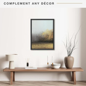 MCS Canvas Float 18x24 Float Frame 1-Pack, Black Finish, Wall-Mounted Vertical or Horizontal Display for Canvas Paintings