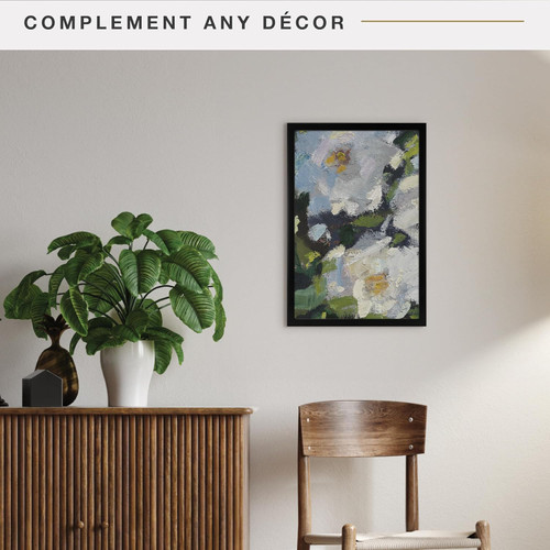 MCS Foundation 12x18 Poster Frame 1-Pack, Traditional Brass Finish, Wall-Mounted Vertical or Horizontal Display