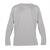Men's Long Sleeve Performance Wear Shirt silver front