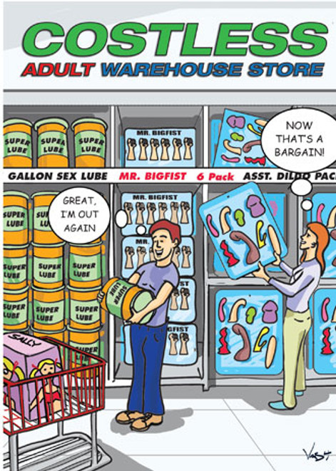 Warehouse Adult Store - 4021 Funny Adult Birthday Cards 6 Pack