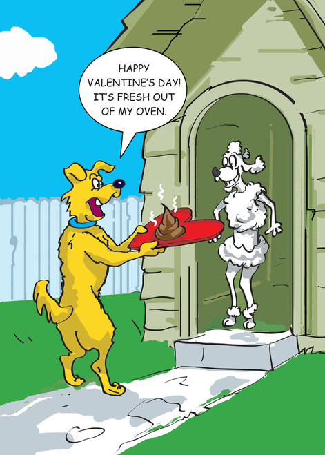 Doggy Valentine's Gift - 242 Funny ValentineÕs Day Cards 6 Pack