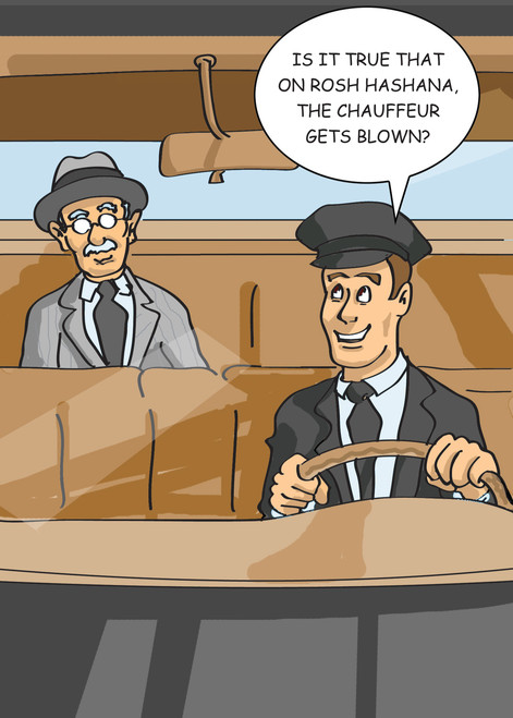 Blow the Chauffeur - 1118 Funny Jewish Humor Cards 6 Pack