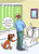 Peeing in the dogs water bowl - 376 Funny Birthday Cards 6 Pack