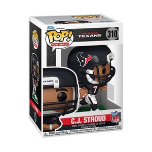 NFL Texans C.J. Stroud Funko Pop! Vinyl Figure #310 w/ Protector