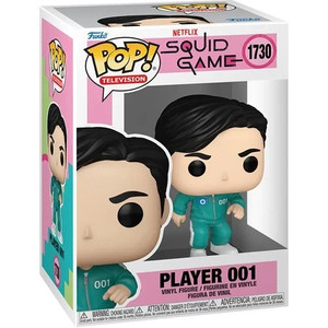 Squid Game Player 001 Funko Pop! Vinyl Figure #1730 w/Protector Squid Game Player 001 Funko Pop! Vinyl Figure #1730 w/Protector