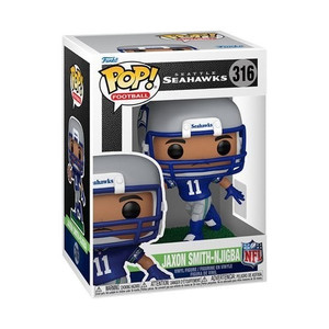 NFL Seattle Seahawks Jaxon Smith-Njigba Funko Pop! Vinyl Figure NFL Seattle Seahawks Jaxon Smith-Njigba Funko Pop! Vinyl Figure