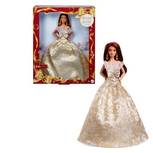 Barbie 2025 Holiday Doll with Brown Hair Barbie 2025 Holiday Doll with Brown Hair