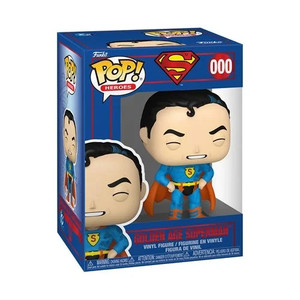 DC Comics Shield Through the Ages Golden Age Superman Funko Pop! #609