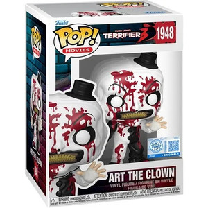 Funko Pop Terrifier Art the Clown Bloody Exclusive # 1948 With Protector PreSale