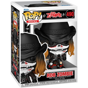 Funko Pop Rob Zombie #490 w/ Protector *PREORDER Funko Pop Rob Zombie #490 w/ Protector *PREORDER