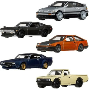 Hot Wheels 1:64 Car Culture 2026 P Case – Japan Historics 5 - 5 Cars Set