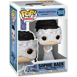 Funko Pop Bridgerton Sophie Baek #1849 Shondaland Netflix + Protector 