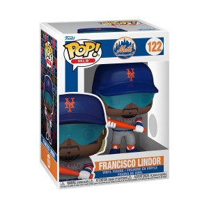 MLB Mets Francisco Lindor Funko Pop! Vinyl Figure #122 w/protector PREORDER