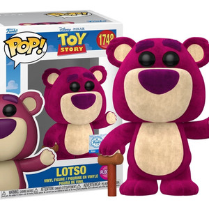 Funko Pop! Lotso (FLOCKED) #1748 Toy Story Exclusive Vinyl w Protector PRE-ORDER