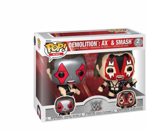 WWE Demolition: Ax & Smash Metallic Funko Pop! Vinyl Figure 2-Pack PREORDER