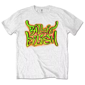 Billie Eilish Graffiti Logo T Shirt Size XXL