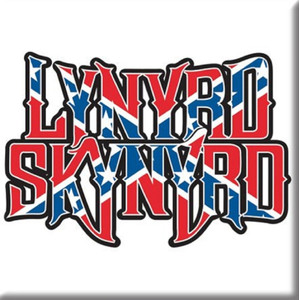 Lynyrd Skynyrd Fridge Magnet Logo new Official 76mm x 76mm