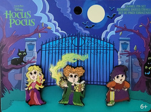 Disney Loungefly Sanderson Sisters Hocus Pocus 3 Pin Set Disney Loungefly Sanderson Sisters Hocus Pocus 3 Pin Set