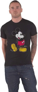 Disney Mickey Mouse CLASSIC KICK VINTAGE T-Shirt Size MED