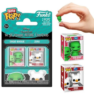 The Nightmare Before Christmas Oogie Boogie and Zero Funko Bitty Pop!