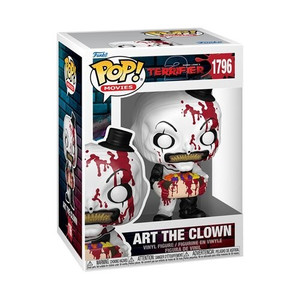 Terrifier Art the Clown with Head Funko Pop! Vinyl Figure #1796 w/ protector