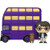 Harry Potter with Knight Bus Super Deluxe Funko Pop! Ride #139